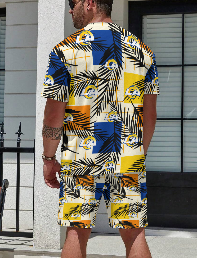 Los Angeles Rams Limited Edition Top And Shorts Two-Piece Suits