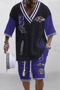 Baltimore Ravens Limited Edition Top And Shorts Two-Piece Suits