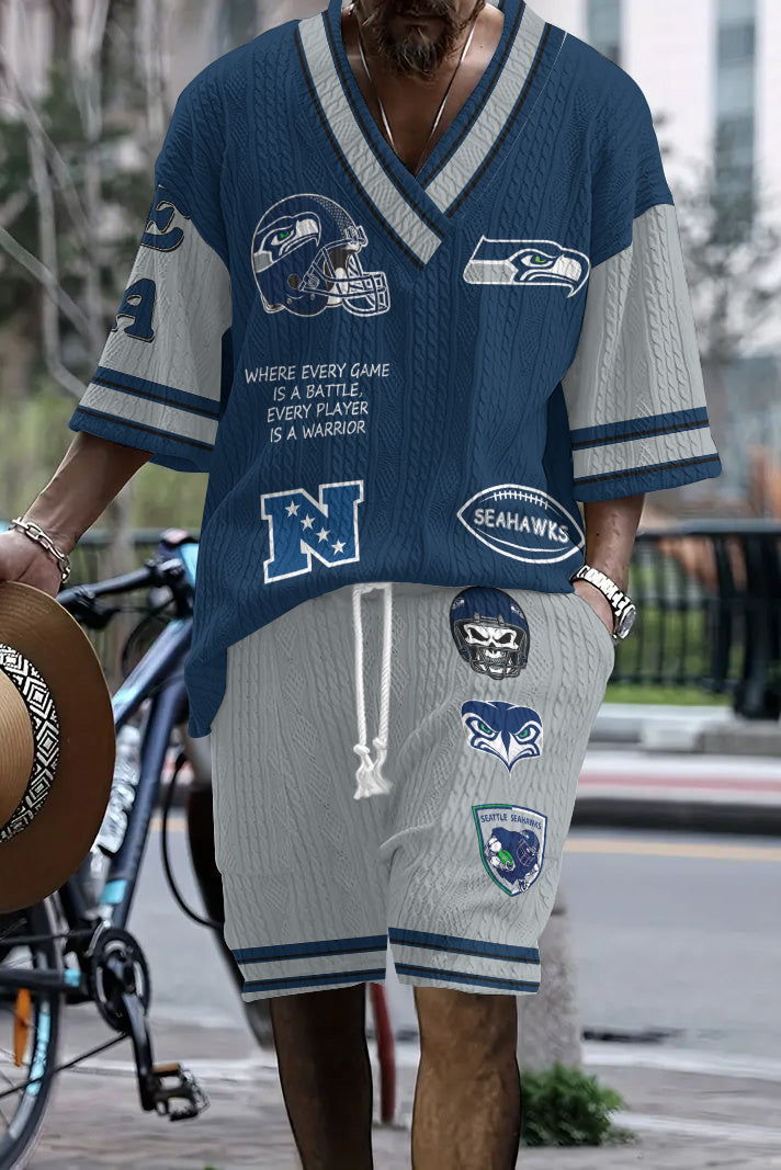 Seattle Seahawks
 Limited Edition Top And Shorts Two-Piece Suits