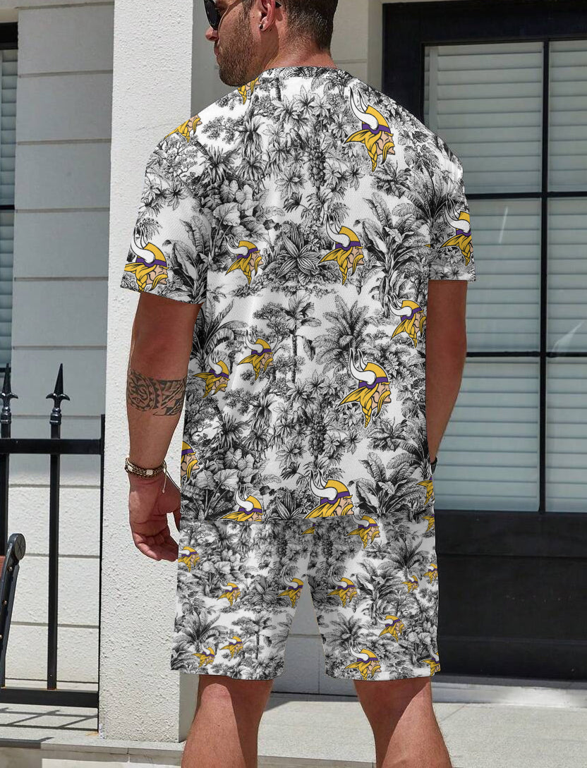 Minnesota Vikings Limited Edition Top And Shorts Two-Piece Suits