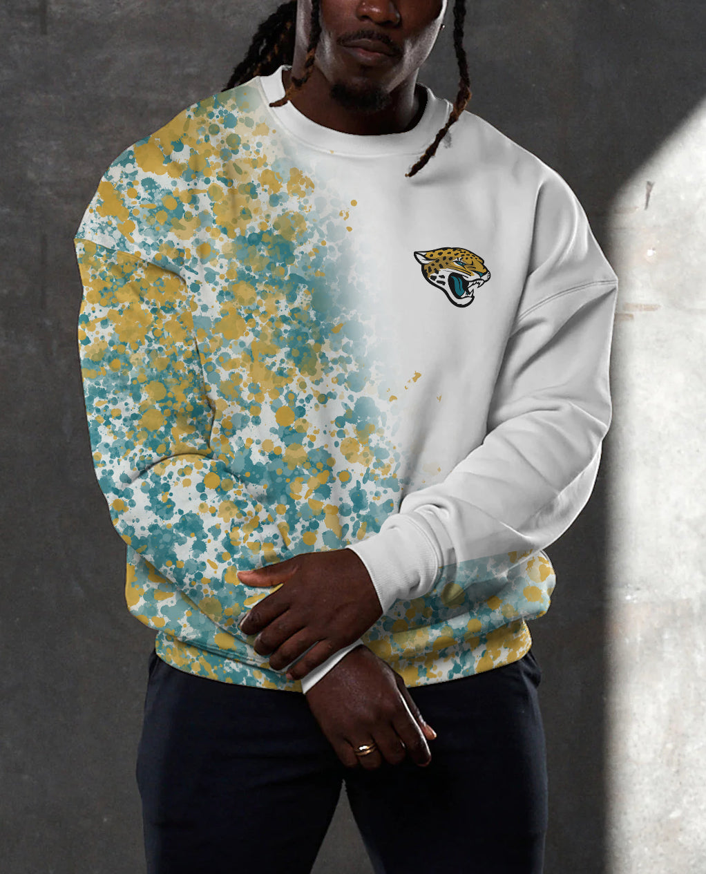 Jacksonville Jaguars 3D Limited Edition Crew Neck sweatshirt