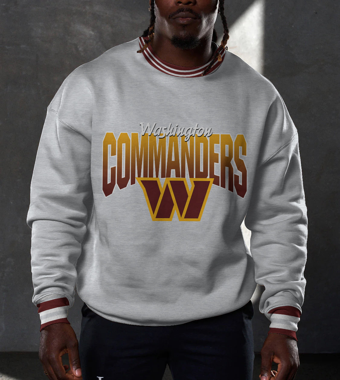 Washington Commanders 3D Limited Edition Crew Neck sweatshirt