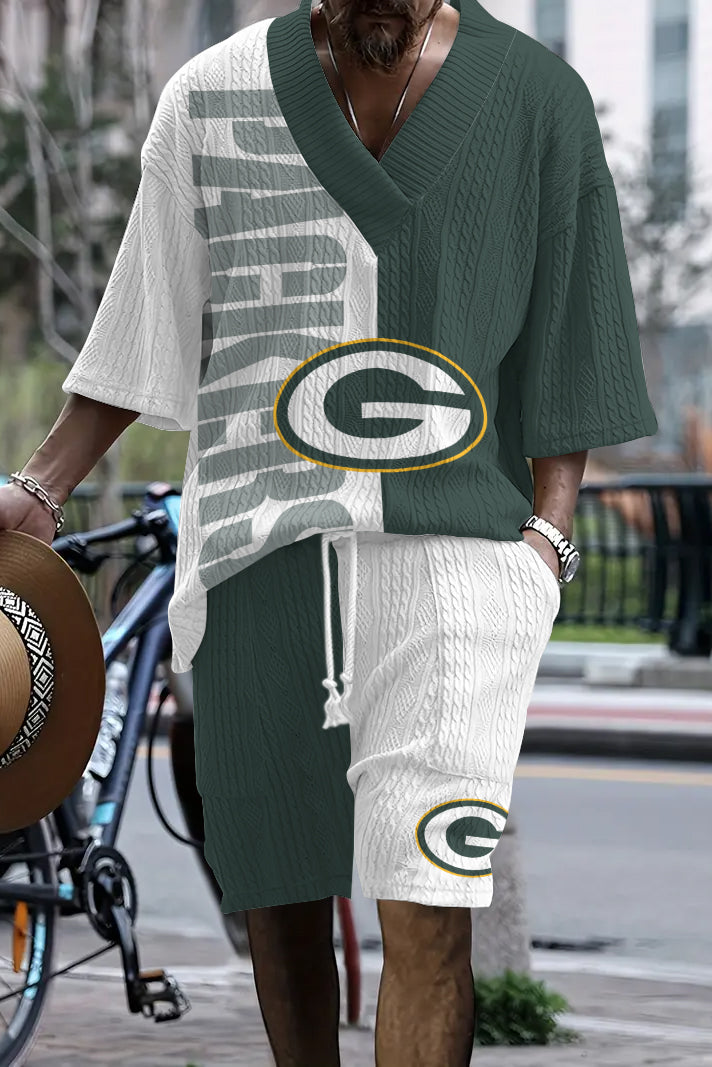 Green Bay Packers Limited Edition Top And Shorts Two-Piece Suits