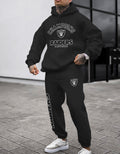 Oakland Raiders 3D Printed Pullover Hoodie And Sweatpant 2pcs Tracksuits