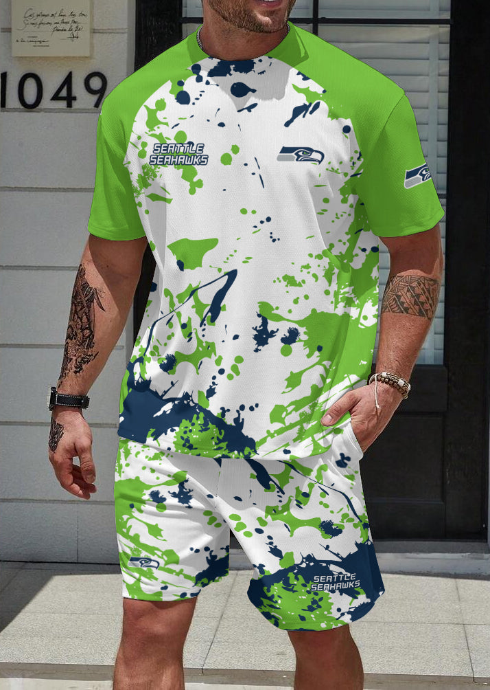 Seattle Seahawks Limited Edition Top And Shorts Two-Piece Suits