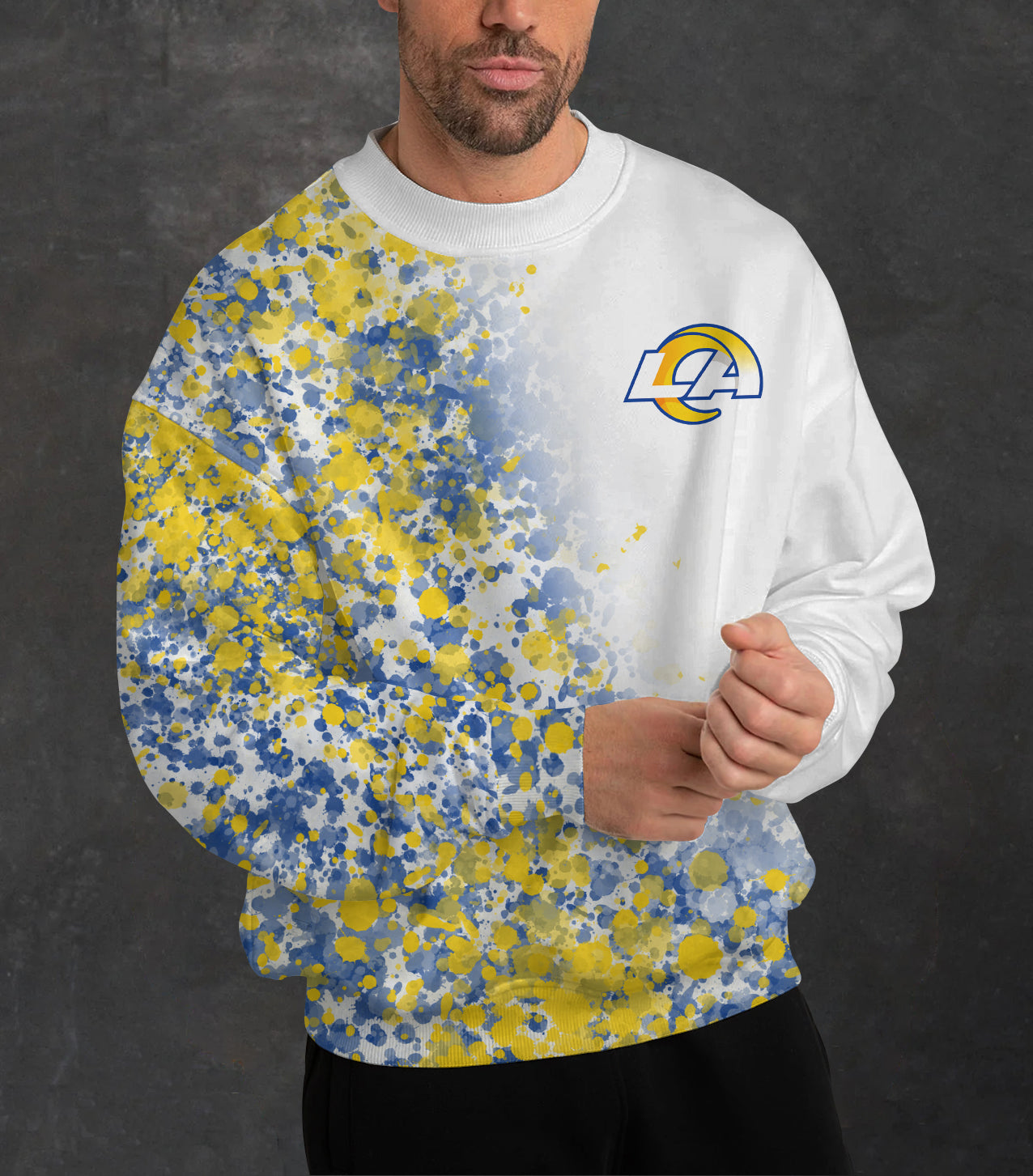 Los Angeles Rams 3D Limited Edition Crew Neck sweatshirt
