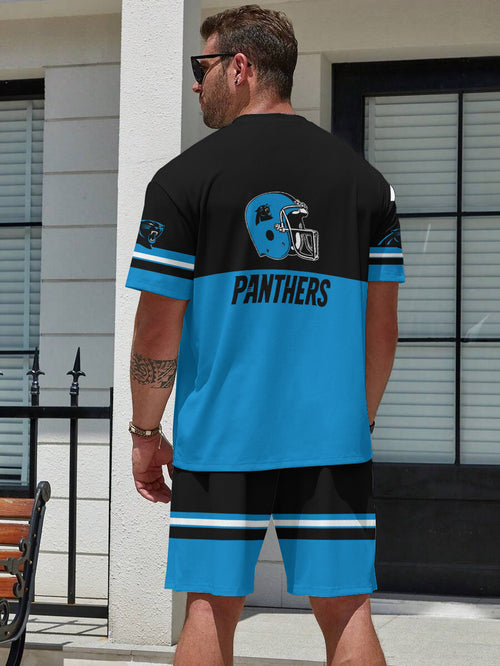 Carolina Panthers Limited Edition Top And Shorts Two-Piece Suits