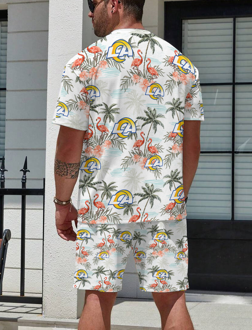 Los Angeles Rams Limited Edition Top And Shorts Two-Piece Suits