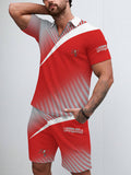 Tampa Bay Buccaneers Limited Edition ZIP Polo Shirt And Shorts Two-Piece Suits