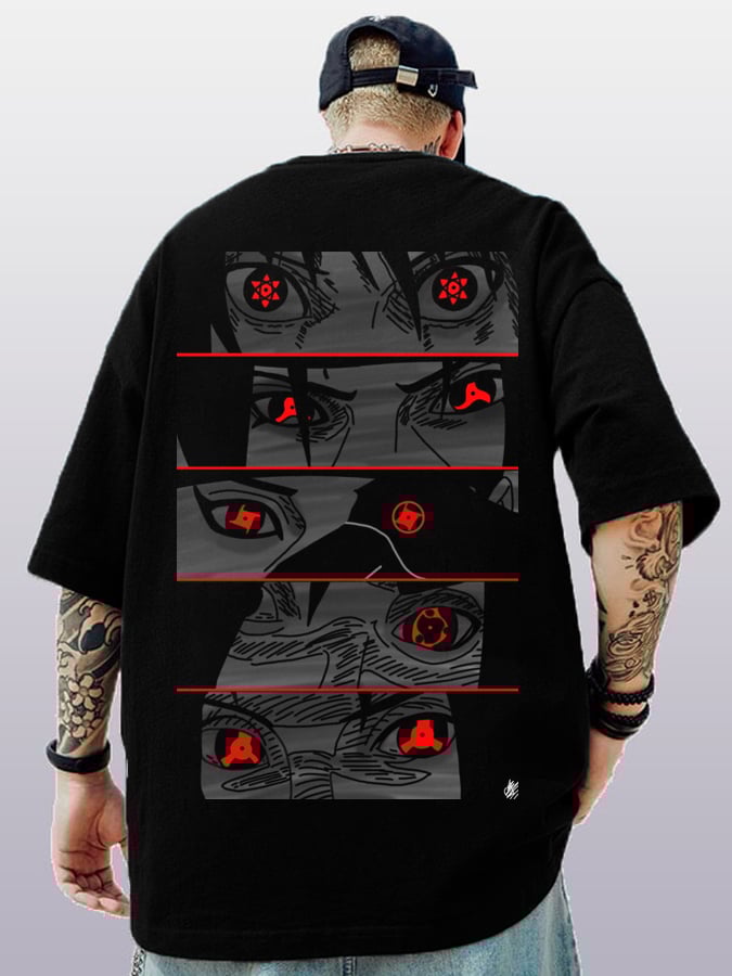 Men's   Fashion Comic Short Sleeve T-Shirt