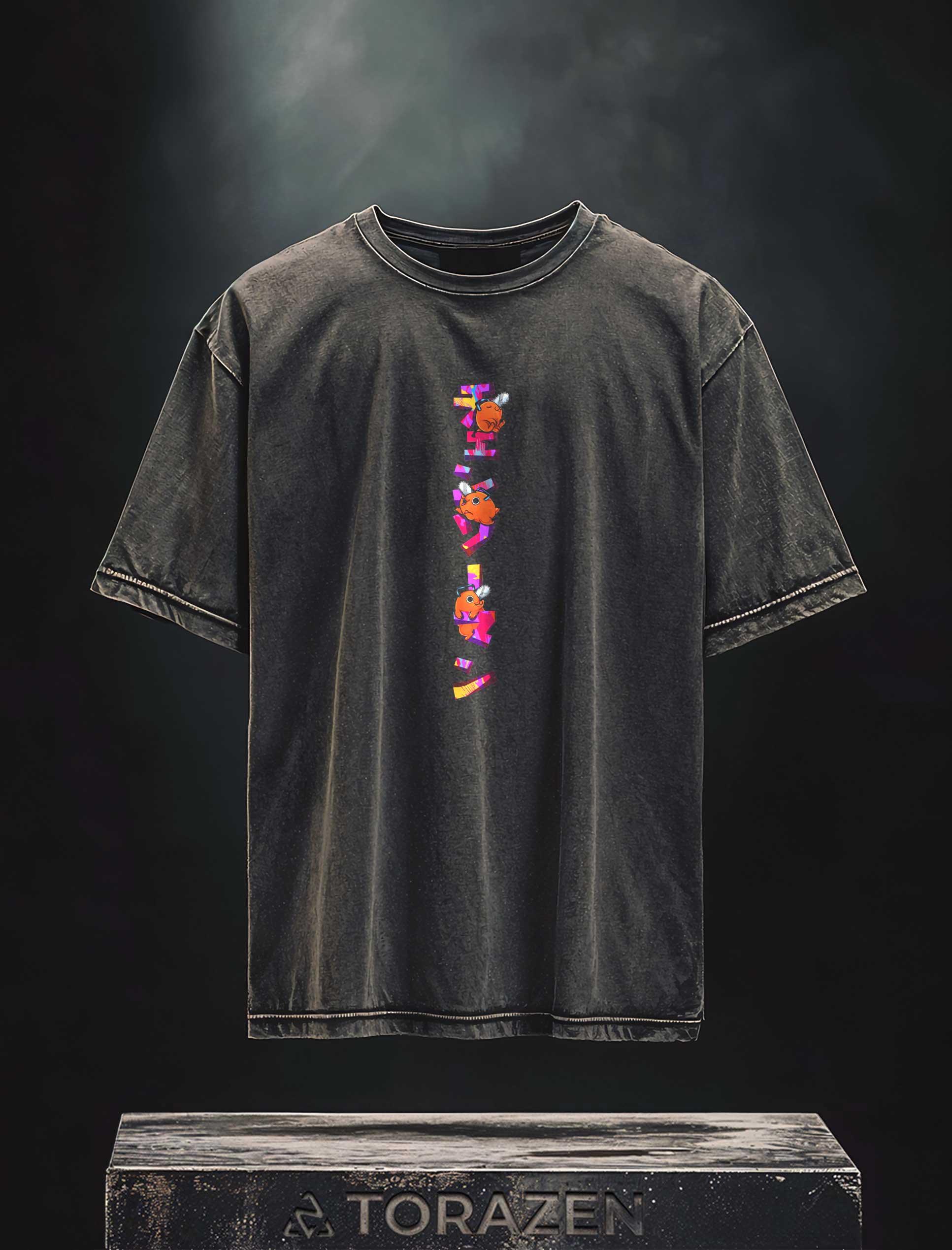 Chainsaw Man Madness Vintage Tee
