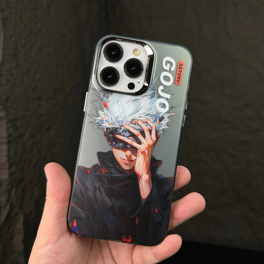 Gojo Fire Art iPhone Case
