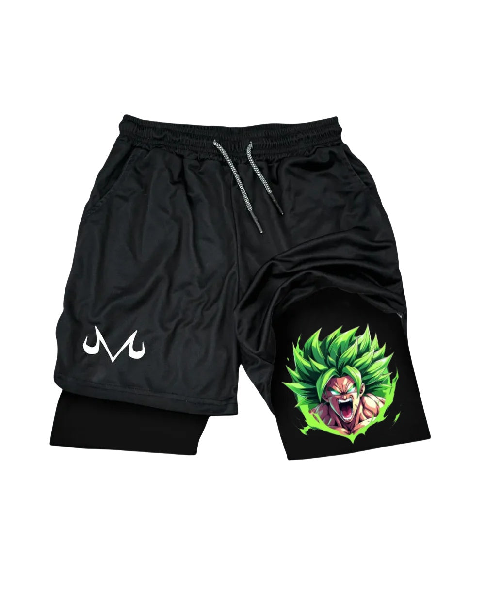 Dragon Ball Z Goku Green Performance Shorts
