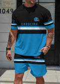 Carolina Panthers Limited Edition Top And Shorts Two-Piece Suits