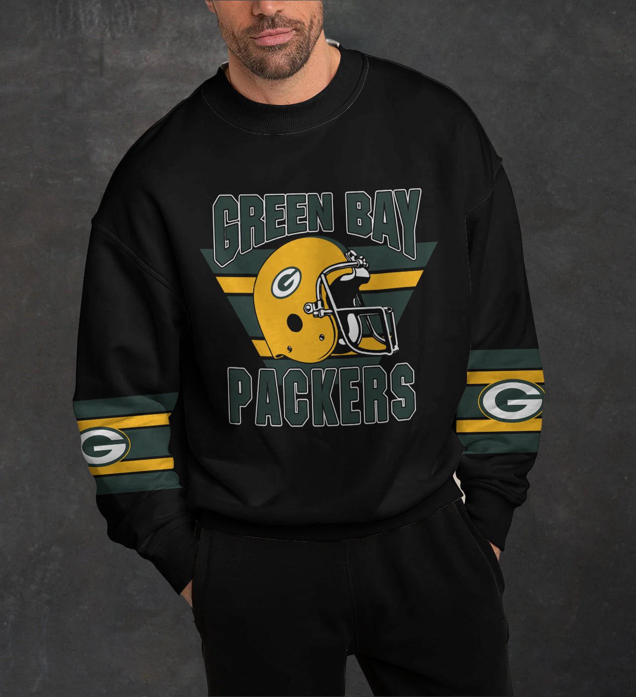 Green Bay Packers 3D Limited Edition Crew Neck sweatshirt