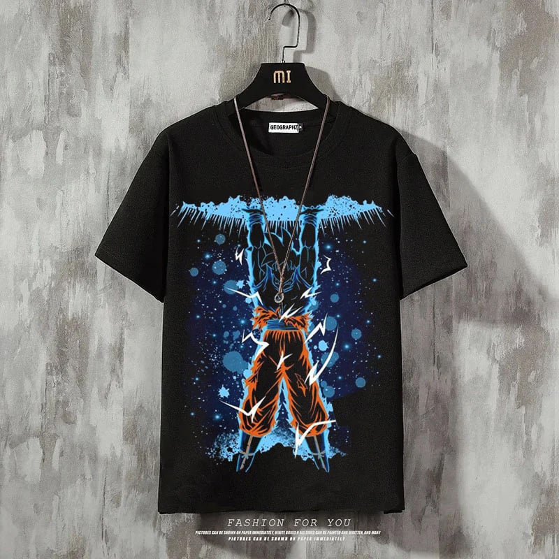 Men's Fashion Print Casual Short Sleeve T-Shirt