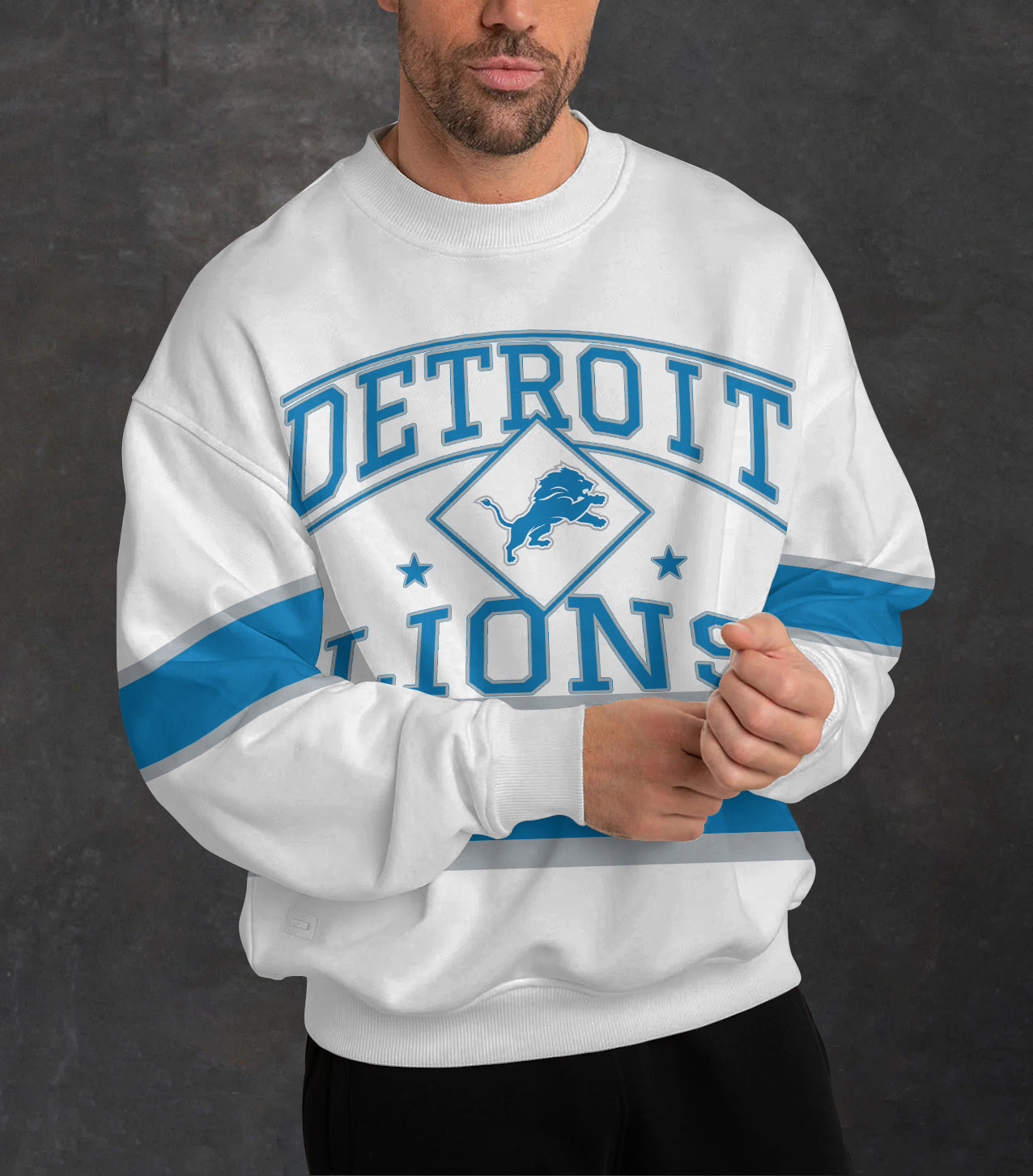 Detroit Lions 3D Limited Edition Crew Neck sweatshirt