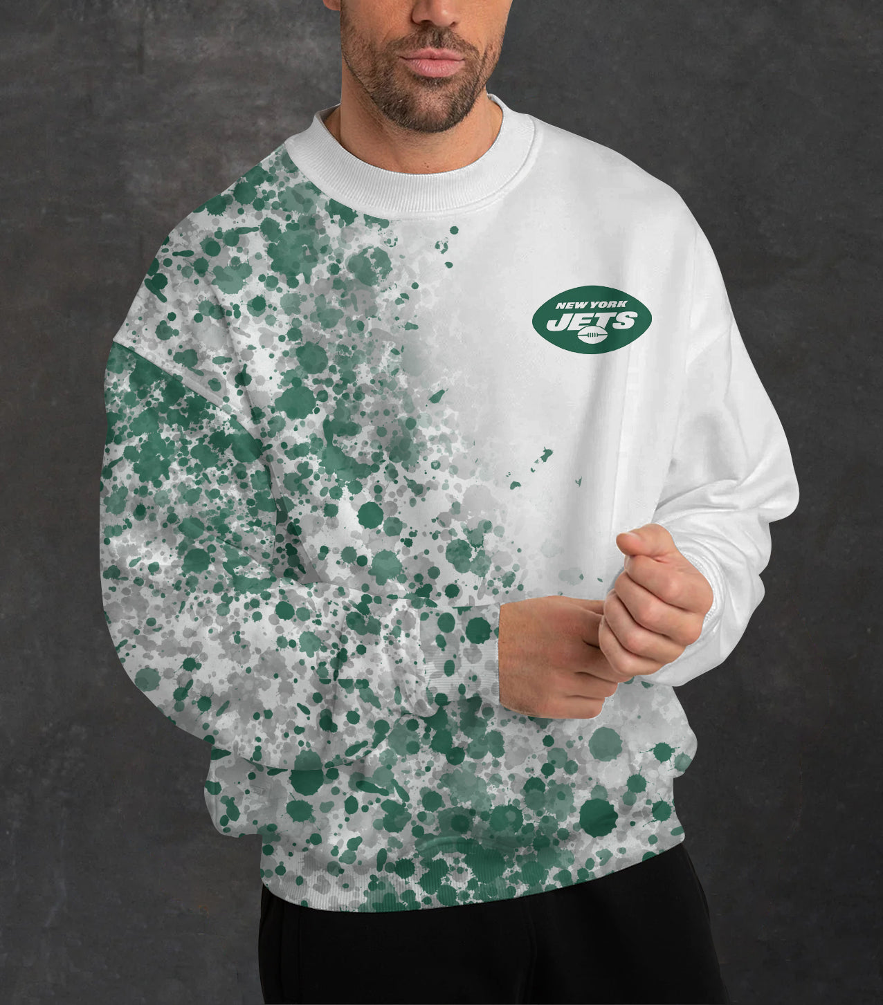 New York Jets 3D Limited Edition Crew Neck sweatshirt