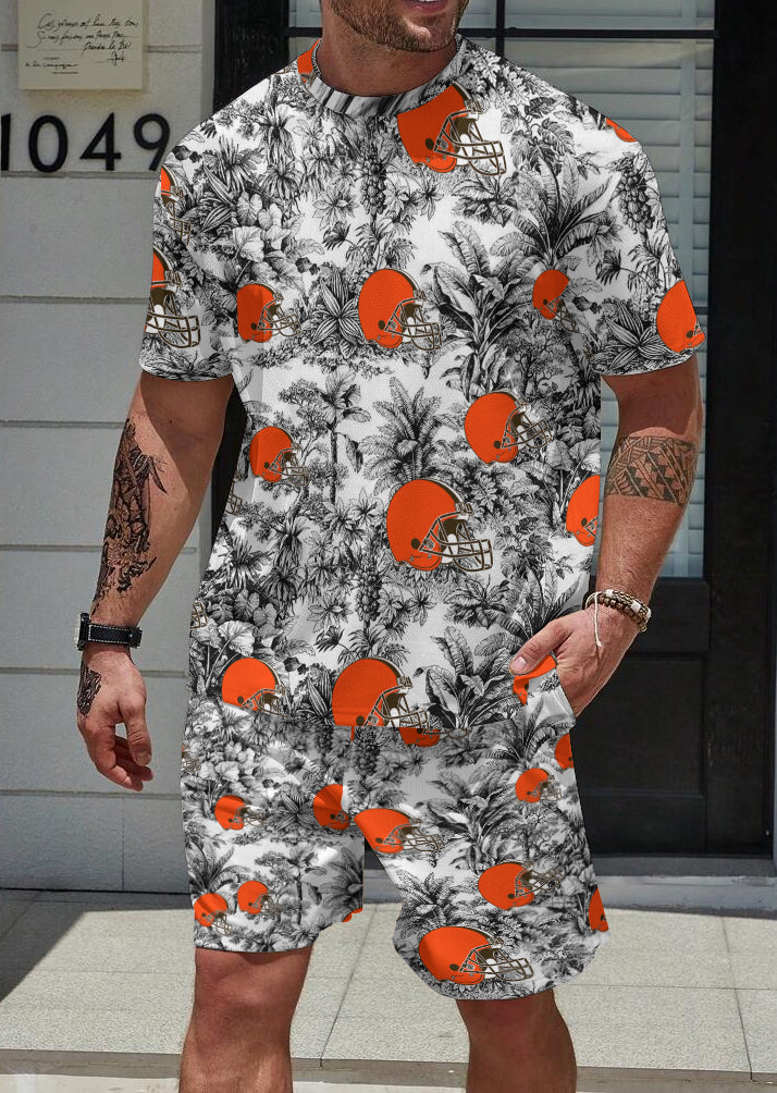 Cleveland Browns Limited Edition Top And Shorts Two-Piece Suits