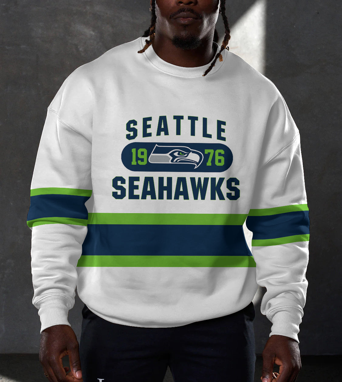 Seattle Seahawks 3D Limited Edition Crew Neck sweatshirt