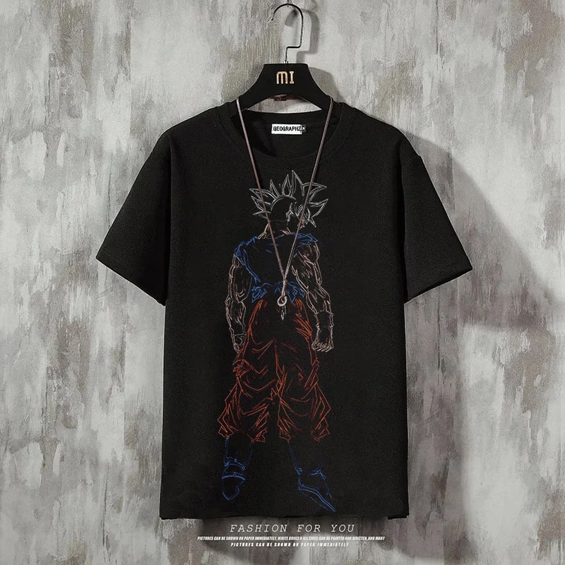 Men's Fashion Print Casual Short Sleeve T-Shirt