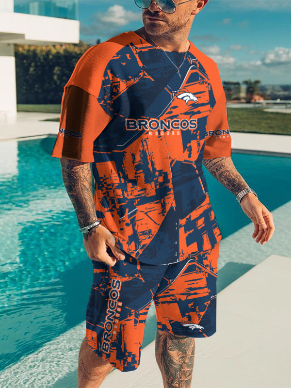 Denver Broncos Limited Edition Top And Shorts Two-Piece Suits