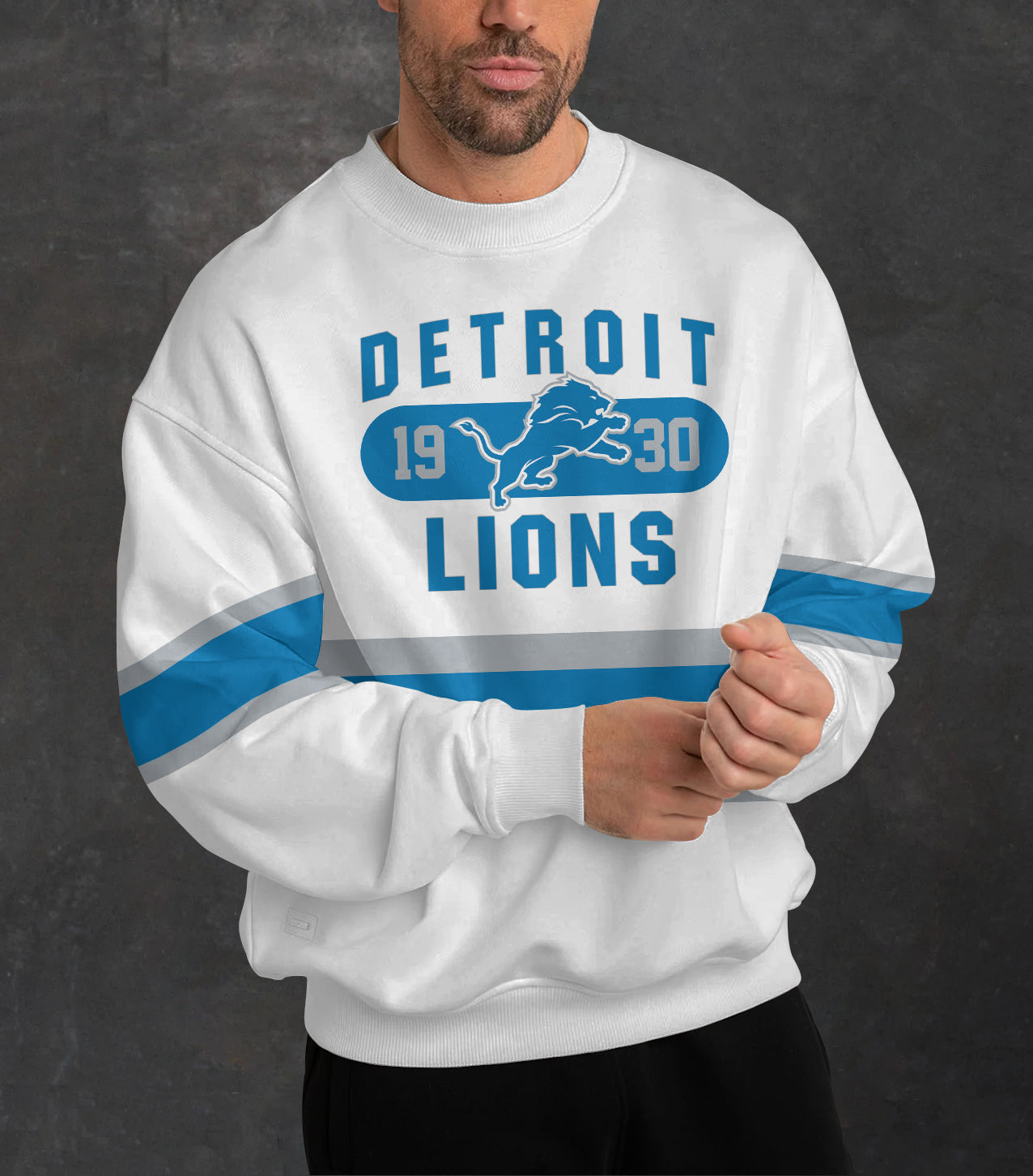 Detroit Lions 3D Limited Edition Crew Neck sweatshirt