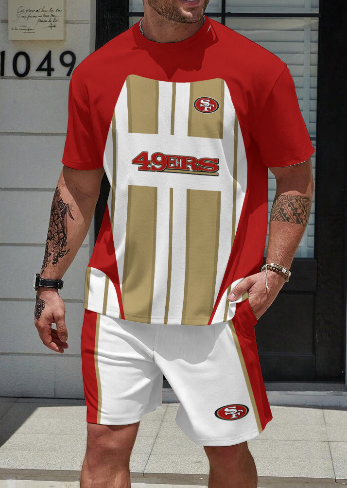 San Francisco 49ers  Limited Edition Top And Shorts Two-Piece Suits