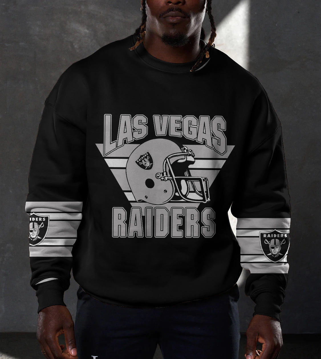 Las Vegas Raiders 3D Limited Edition Crew Neck sweatshirt