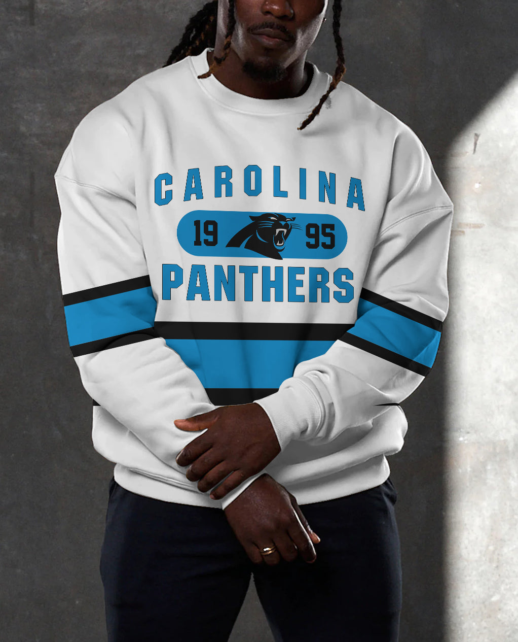 Carolina Panthers 3D Limited Edition Crew Neck sweatshirt