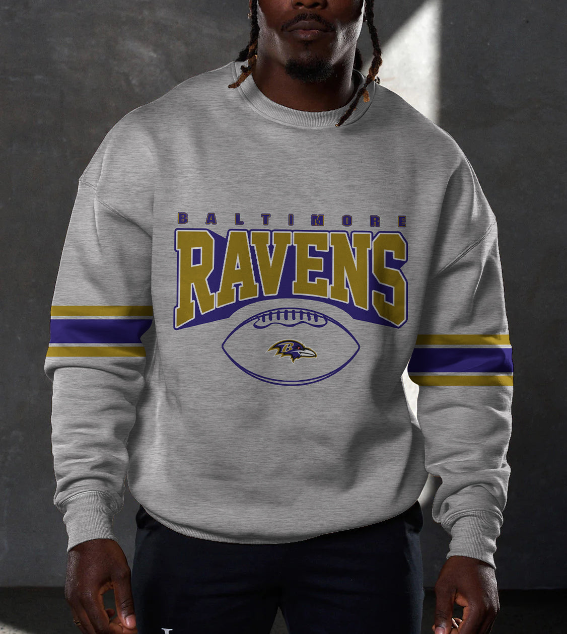 Baltimore Ravens 3D Limited Edition Crew Neck sweatshirt