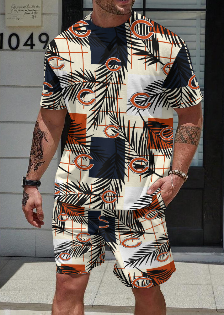 Chicago Bears Limited Edition Top And Shorts Two-Piece Suits