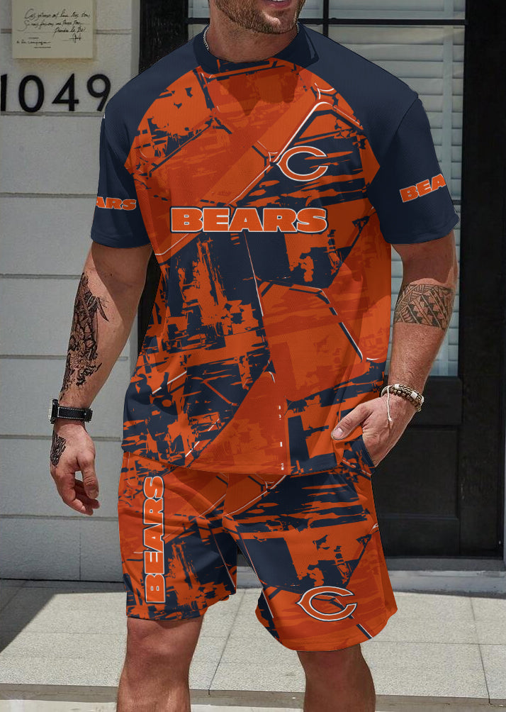 Chicago Bears Limited Edition Top And Shorts Two-Piece Suits