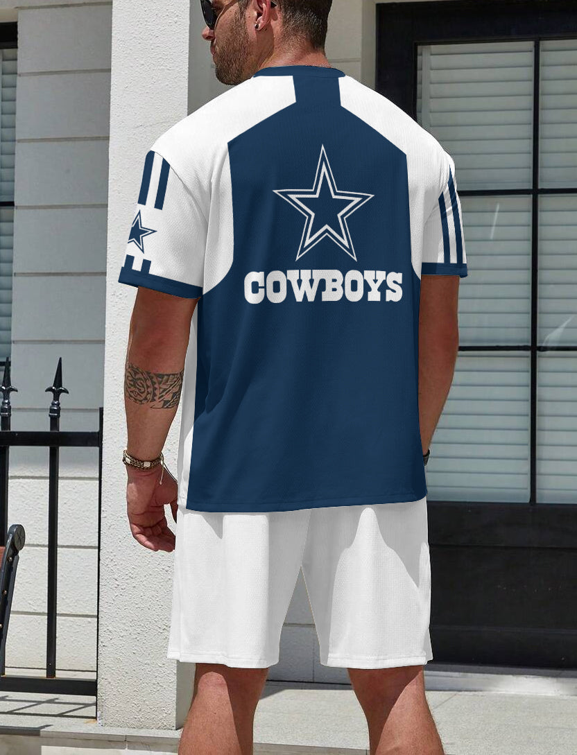 Dallas Cowboys Limited Edition Top And Shorts Two-Piece Suits