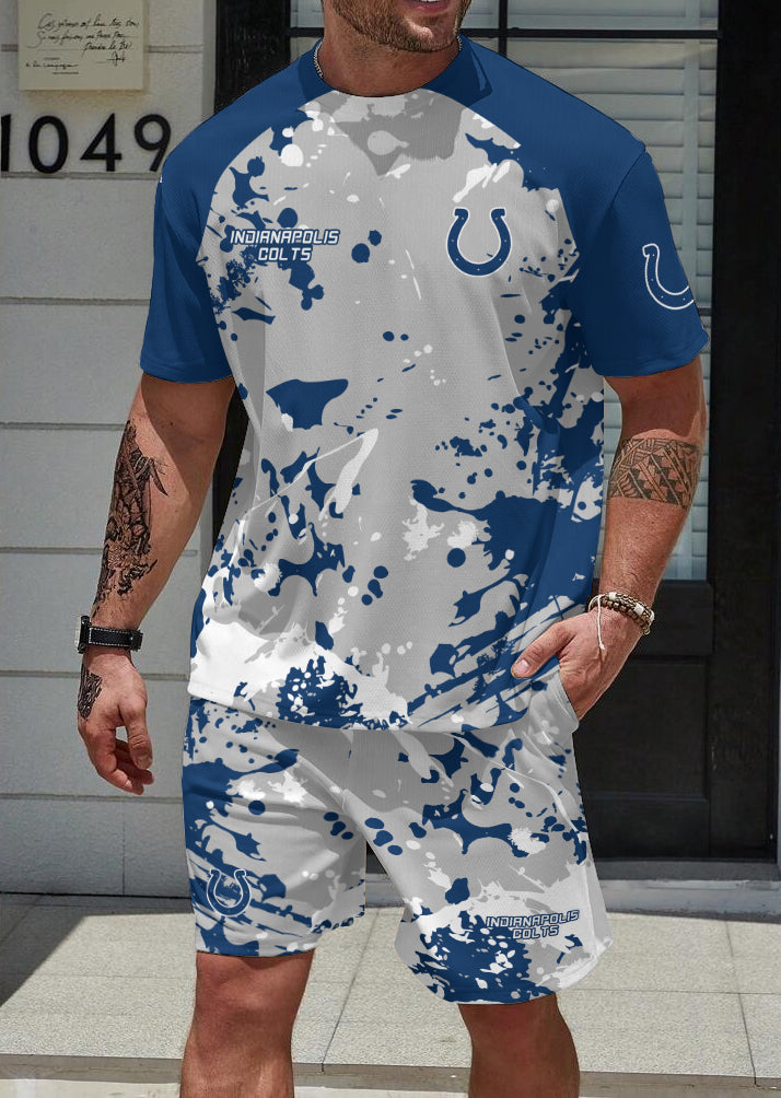 Indianapolis Colts Limited Edition Top And Shorts Two-Piece Suits