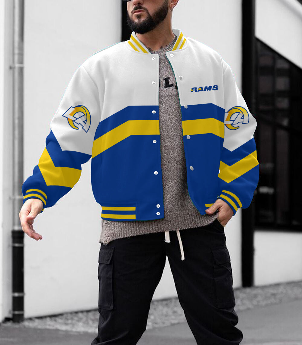 Los Angeles Rams Men's Limited Edition Full-Snap Casual Jacket