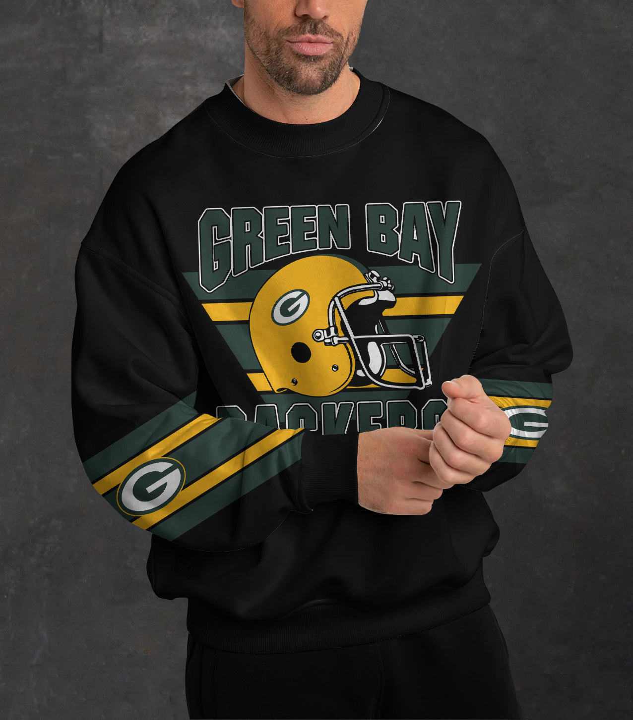 Green Bay Packers 3D Limited Edition Crew Neck sweatshirt