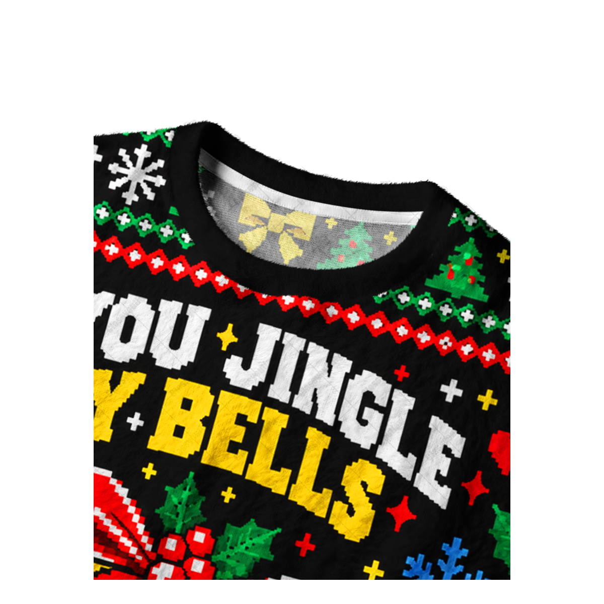 JINGLE BELLS UGLY CHRISTMAS SWEATSHIRT — image 3