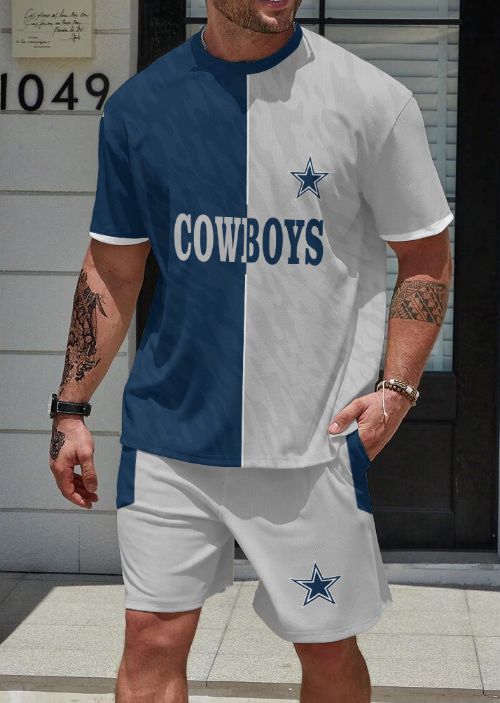 Dallas Cowboys  Limited Edition Top And Shorts Two-Piece Suits