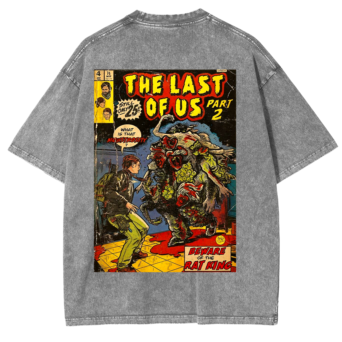 The Last of Us Rat King Vintage Washed Unisex T-Shirt