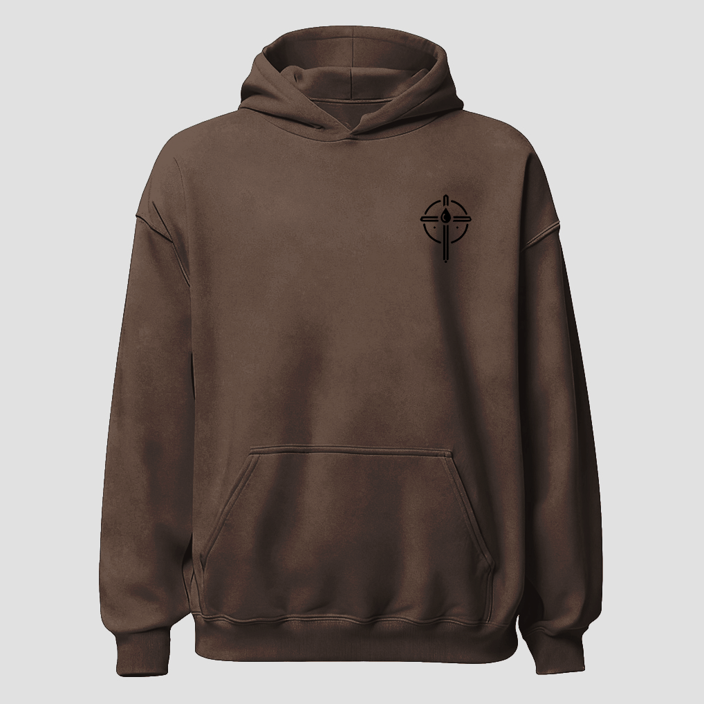 Child Of God Psalm 23 Printed Men's Hoodie