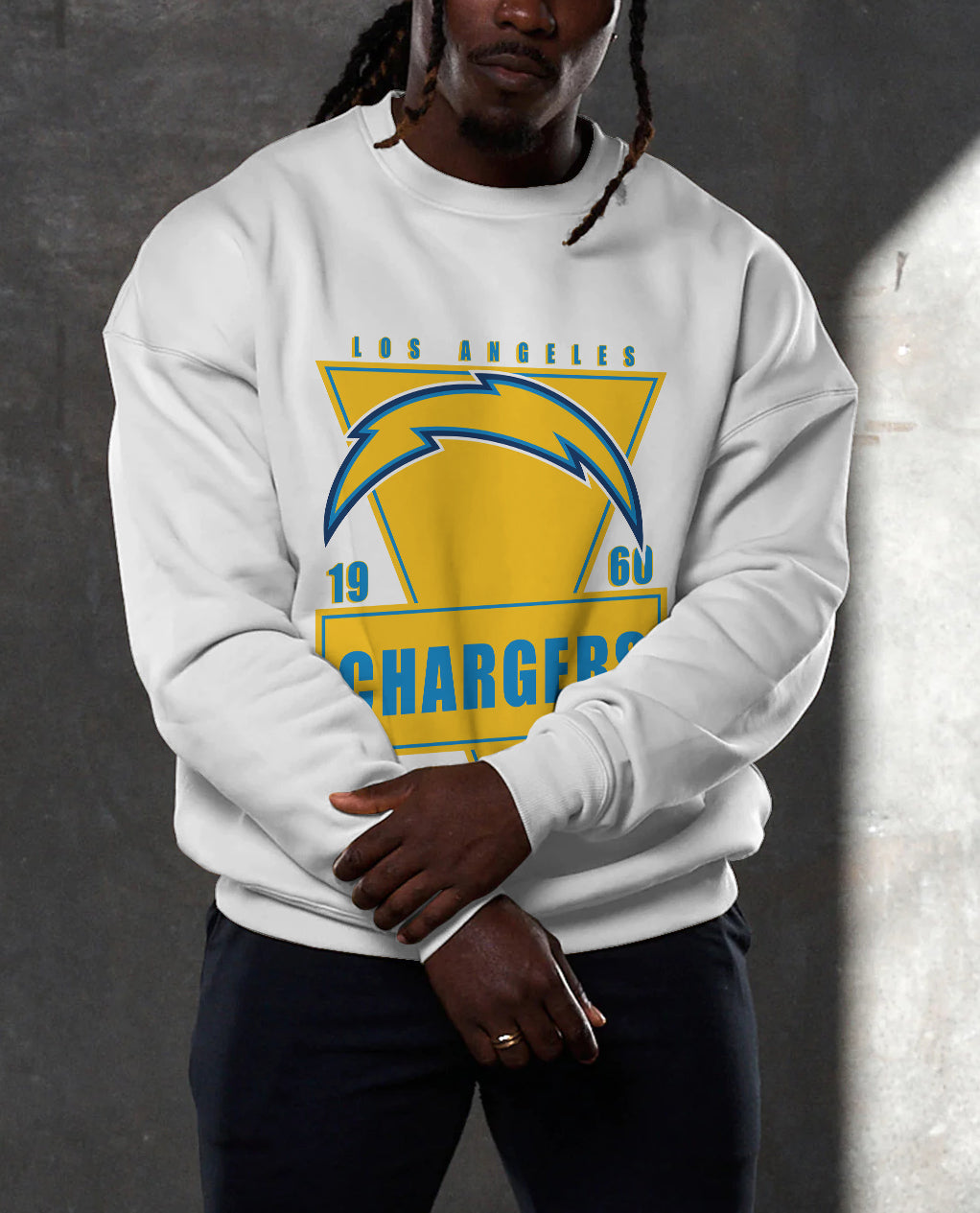 Los Angeles Chargers 3D Limited Edition Crew Neck sweatshirt