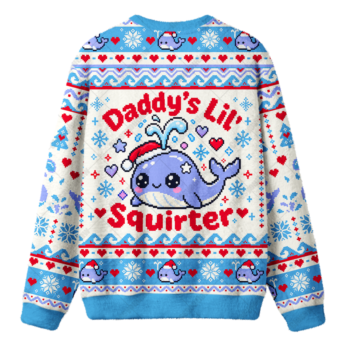 DADDY'S LIL' SQUIRTER UGLY CHRISTMAS SWEATSHIRT — image 2