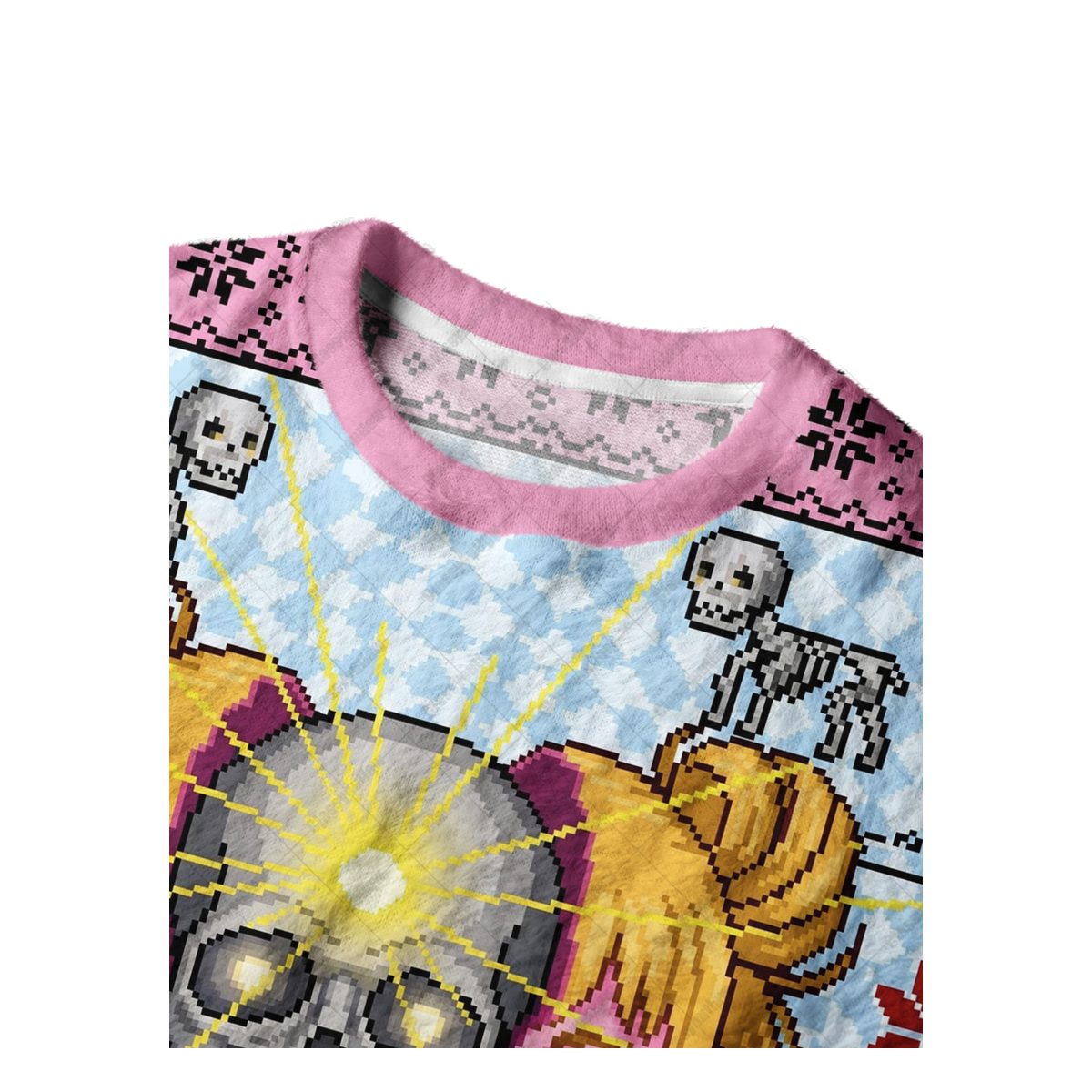 MAGIC SKULL UGLY CHRISTMAS SWEATSHIRT — image 3
