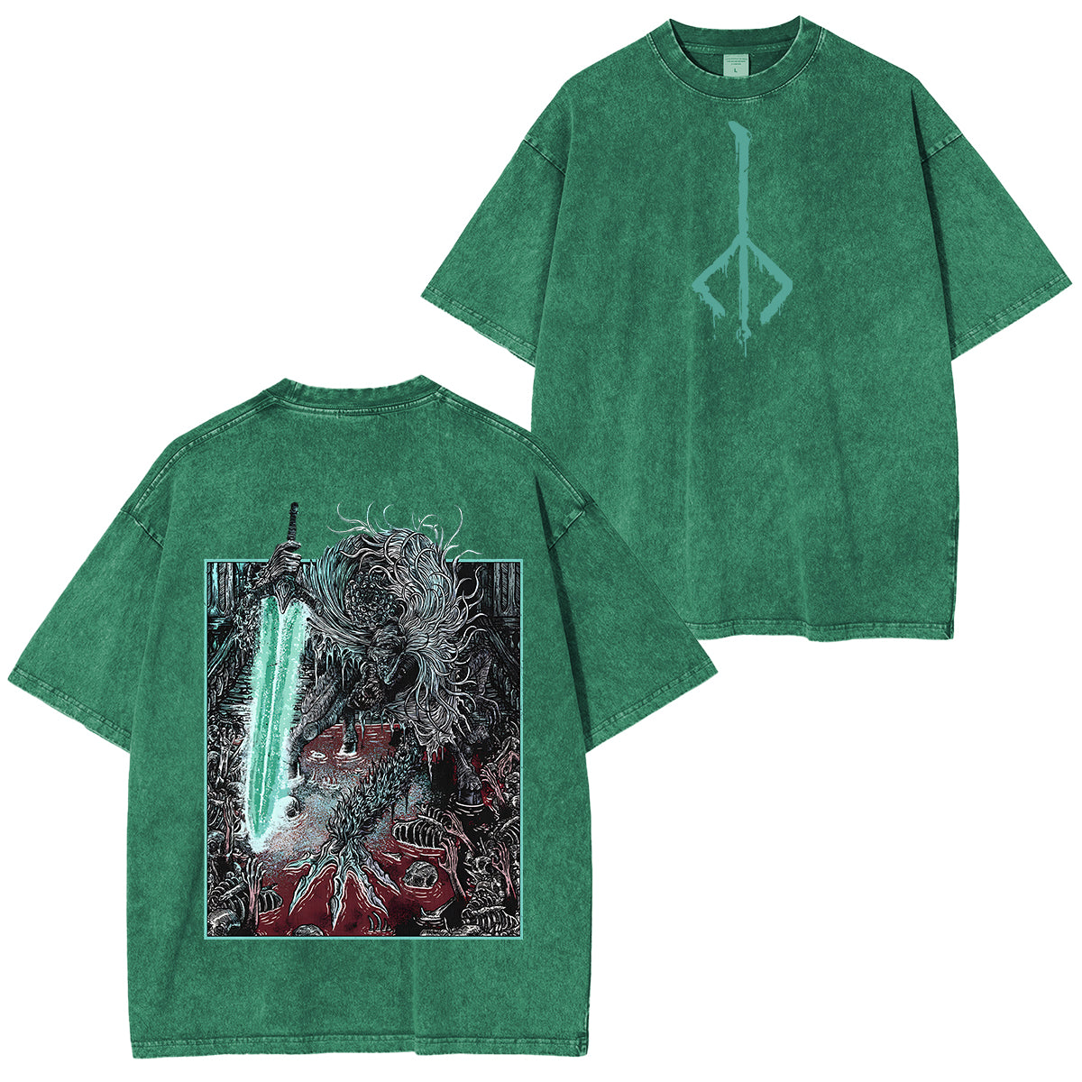 Bloodborne Ludwig The Accursed Holy Blade Grim Unisex Washed T-Shirt
