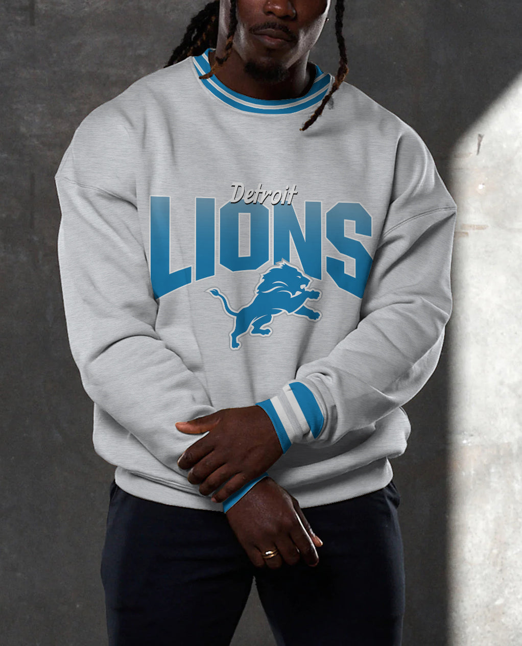 Detroit Lions 3D Limited Edition Crew Neck sweatshirt