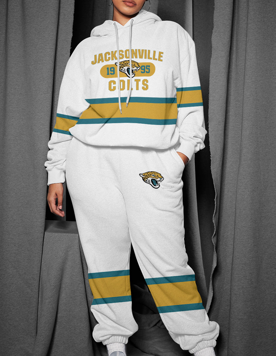 Jacksonville Jaguars 3D Printed Pullover Hoodie And Sweatpant 2pcs Tracksuits