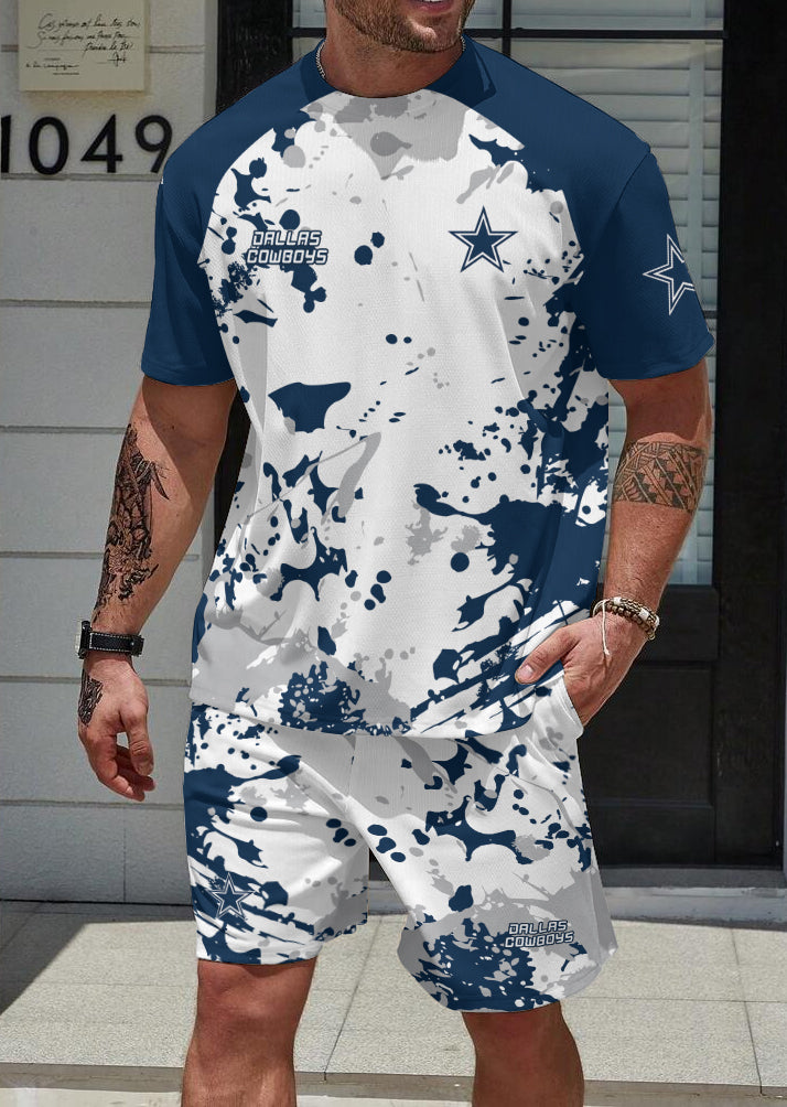 Dallas Cowboys Limited Edition Top And Shorts Two-Piece Suits