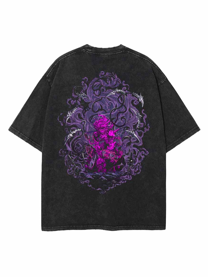 Muzan Demon King 2-Sided Vintage Tee