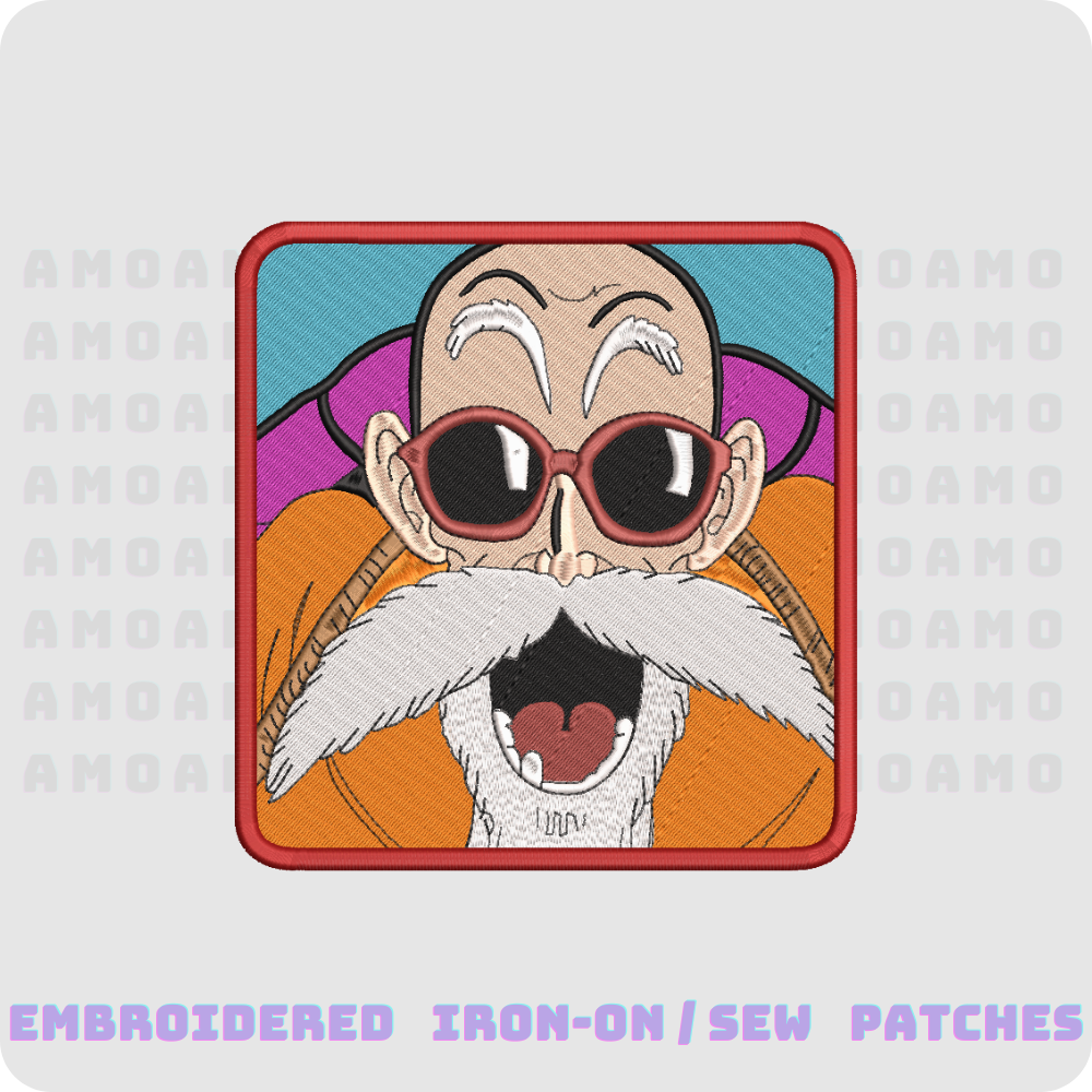 Kame Sennin Dragon Ball Embroidered patches